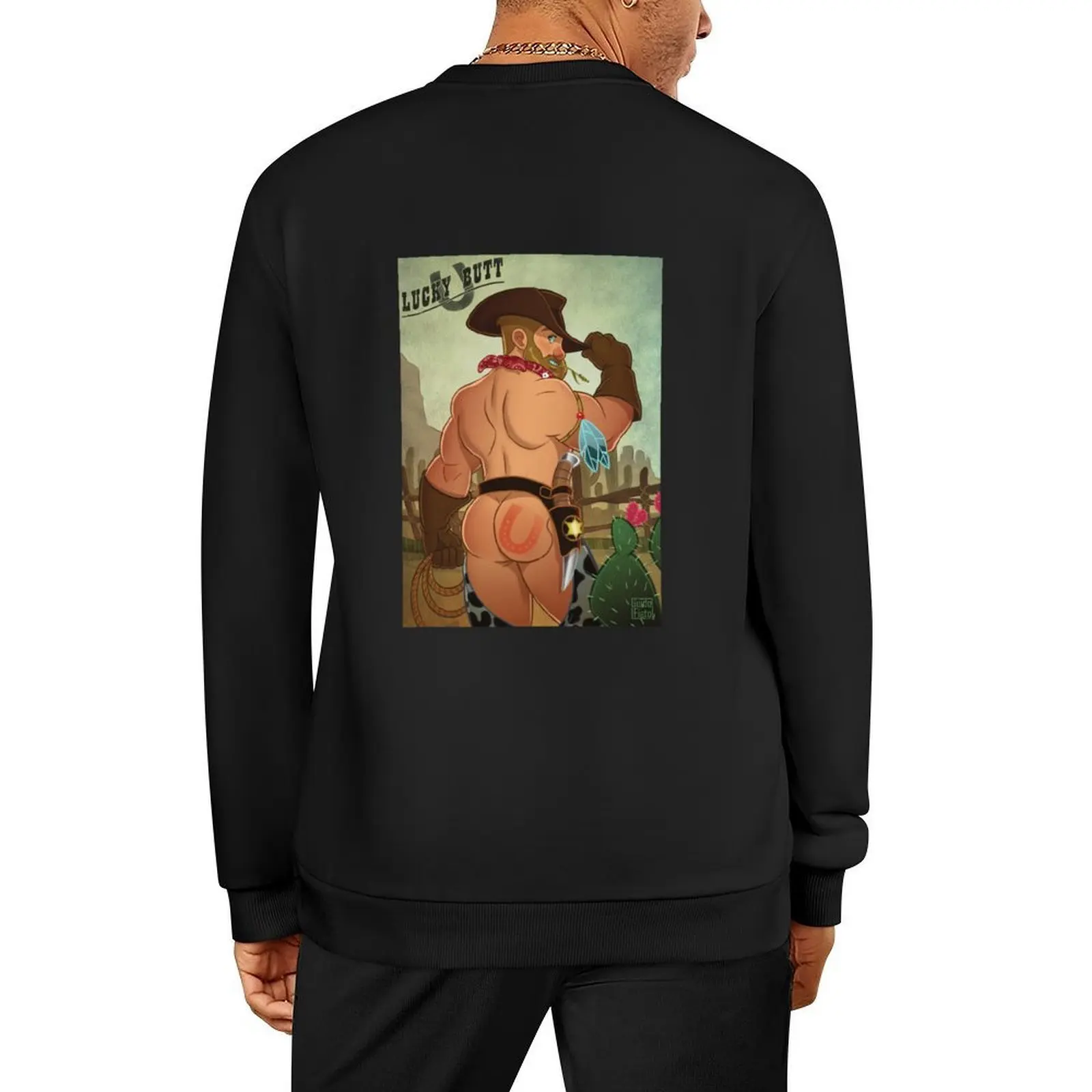 Lucky Bear Pullover Herren Winterpullover Herrenmantel Herbst neue Produkte Mode Herren Grafik Sweatshirts
