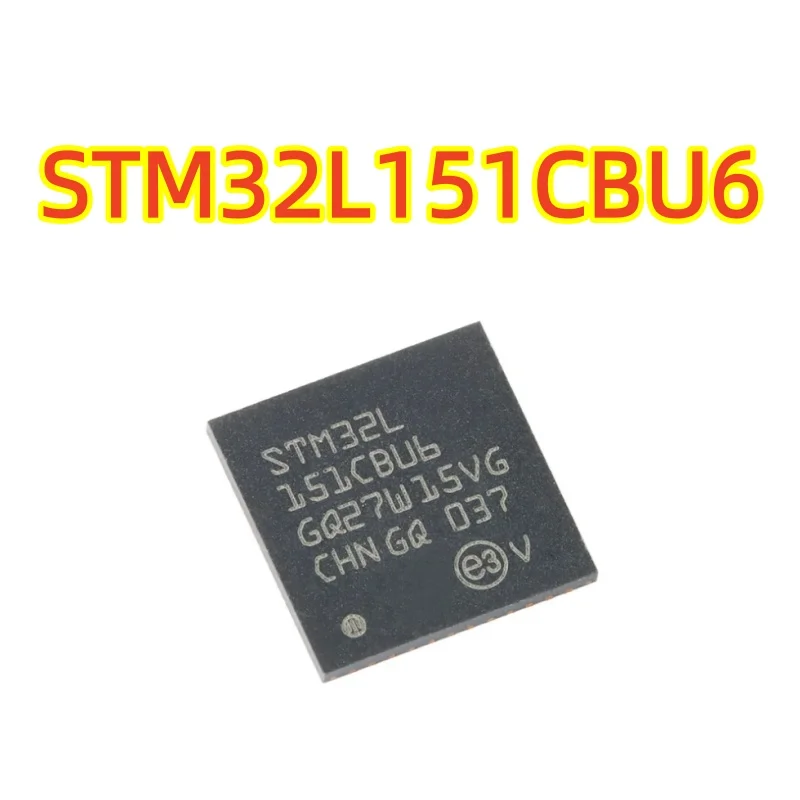 Original STM32L151CBU6 UFQFPN-48 ARM Cortex-M3 32-bit Microcontroller - MCU