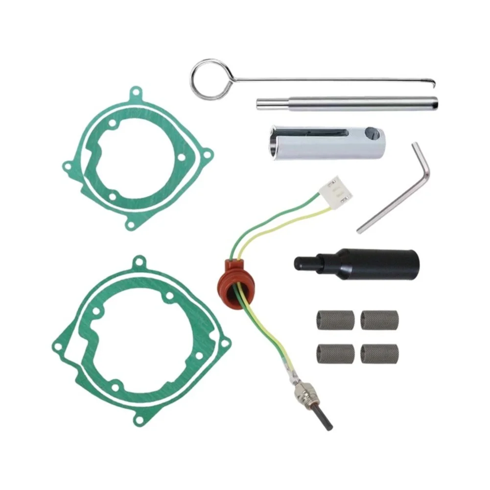 For Winter Vehicle Prep Green 12V Glow Igniter Kit Complete Igniter Repair Kit Repair Kit Fuel Burner Maintenance