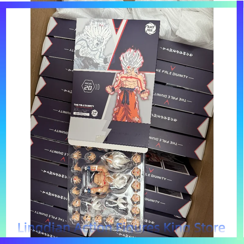 

В наличии: Фигурка Сон Гоку из Dragon Ball от Black Hole Studio, версия White God, ПВХ, верхняя часть тела, без детализации лица, аксессуар для SHF, игрушка.