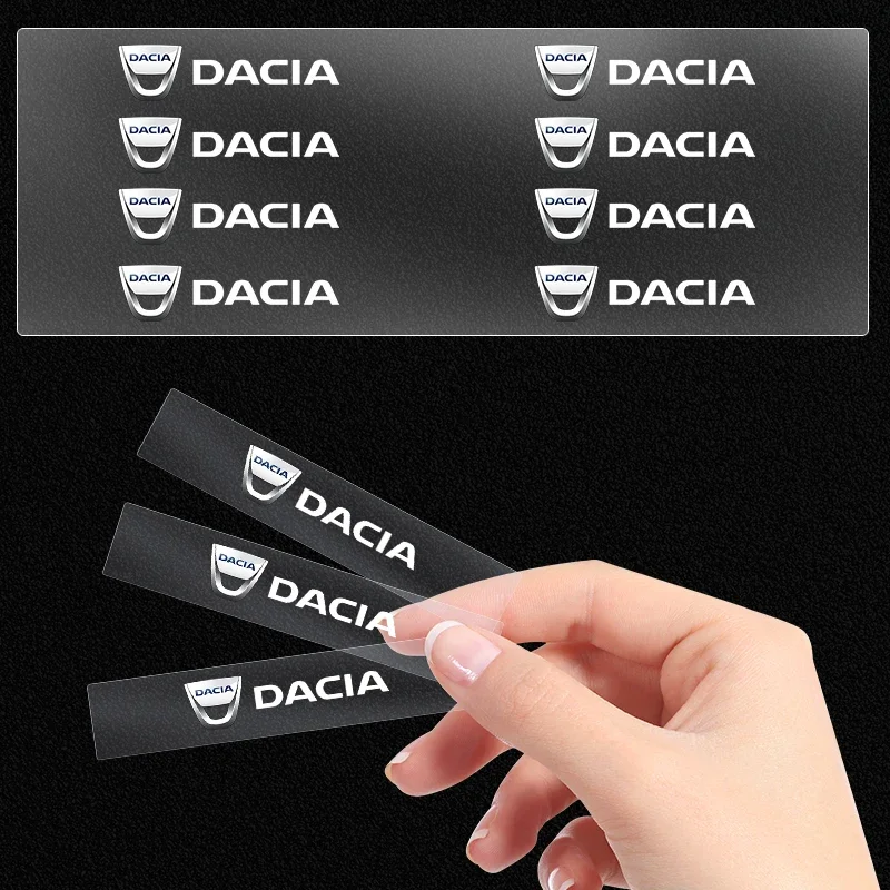 Car Goods Side Window Glass Stickers 3M Decals DIY Fit For Dacia Sandero Duster Jogger Spring Logan Bigster Lodgy Dokker Stepway