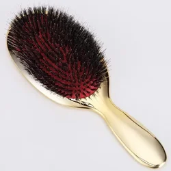 Peigne en poils de sanglier pour salon professionnel, outils de coiffure, brosse à cheveux de massage à sac gonflable, extensions de cheveux, nouveau peigne, 1 pièce