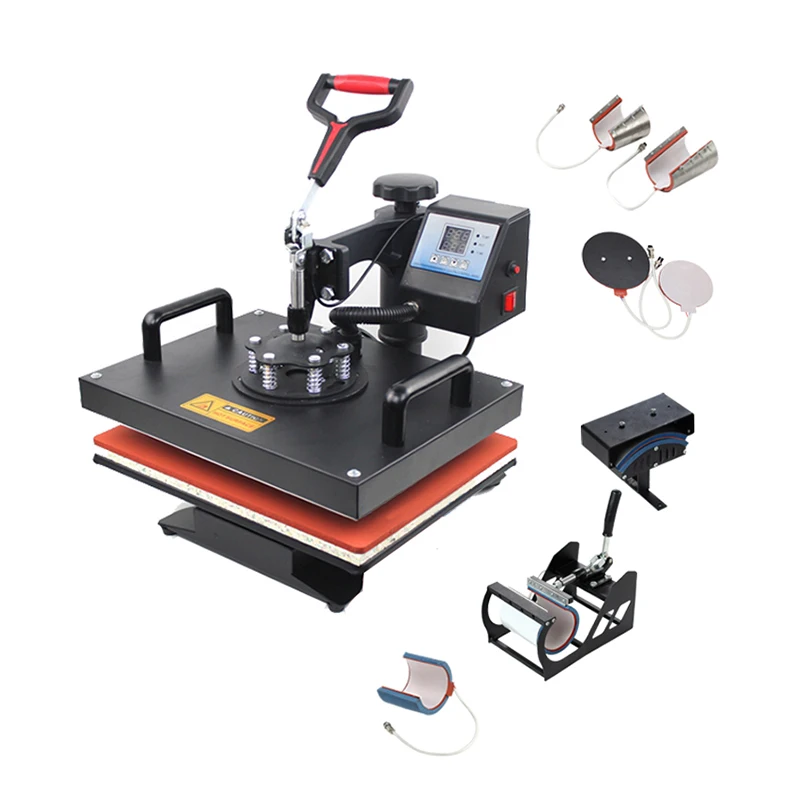 

STLFFreesub 8 in 1 Combo Heat Press Machine Magic Mug Sublimation Machine T-Shirt Printing Machine Price