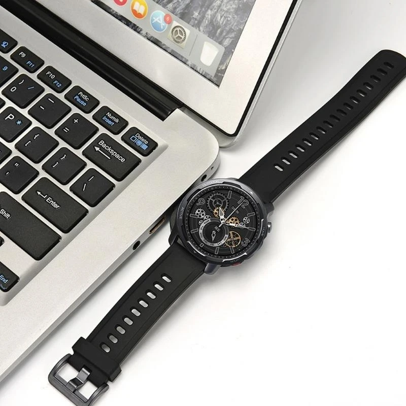 Cradle Lading Cable Power USB Bracket Ladehalter für Uhrenfarbe 2