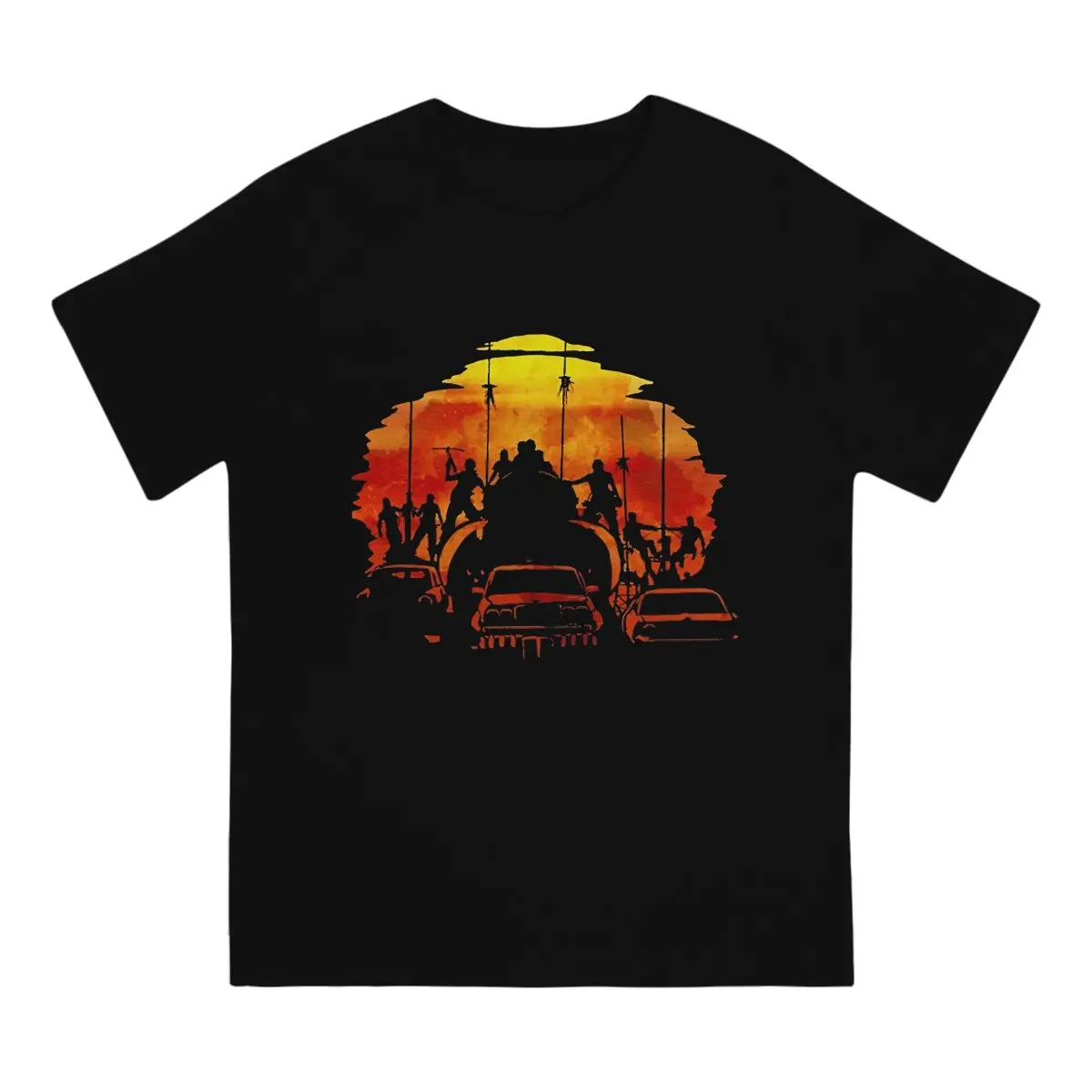 Fury Road Sunset Mad Max Movie T Shirt Grunge O-Neck TShirt Polyester Clothes