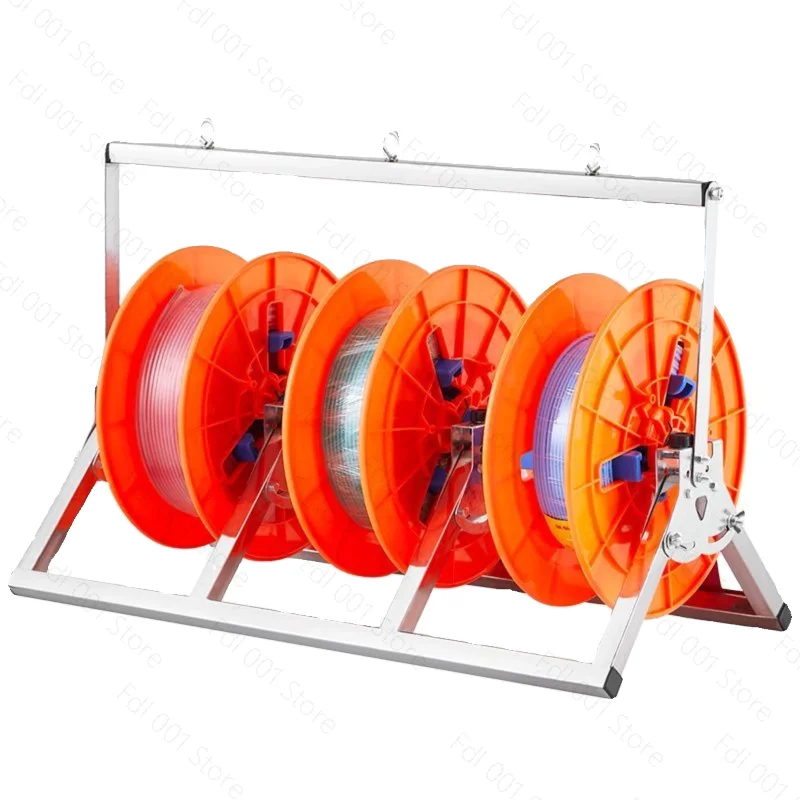 Disc pay-off disc Stainless steel foldable BV wire Three-wire pay-off artifact