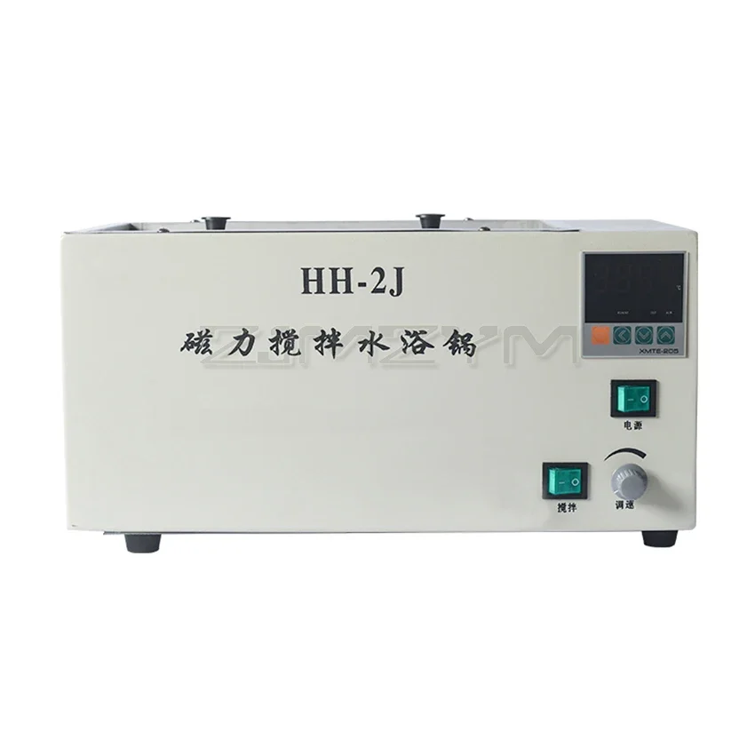 Electric Heating Constant Temperature Water Bath Laboratory Magnetic Stirring Water Bath Digital Lab Hot Water Bath Pot 2400rpm