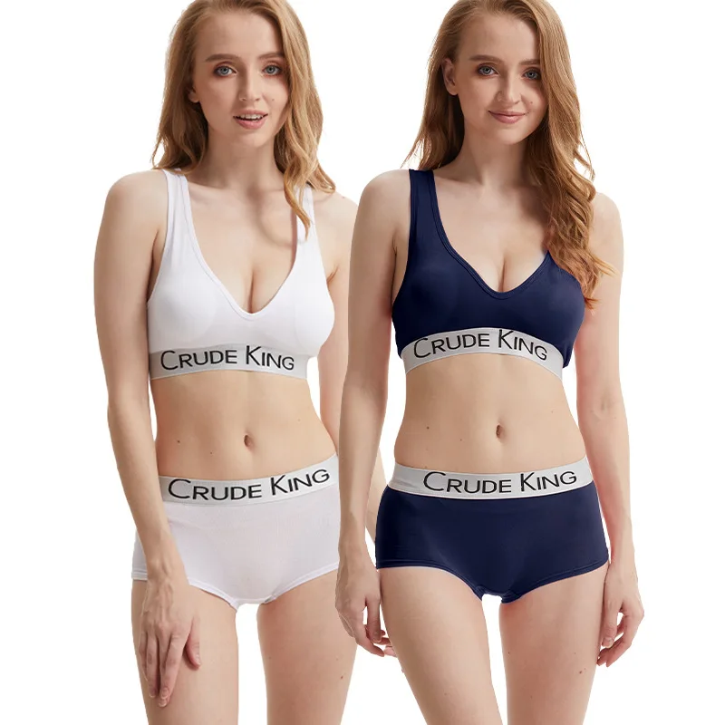 Comfortable Lady Boxer Shorts Wide Belt Letter Print Boyshort Sexy Panties Wrap Buttocks Underpants Seamless Women\'s Underwear