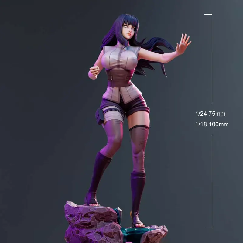 1/24 1/18 Resin Model Kits Street Fight Girl Figurine Unpainted Painted 1455