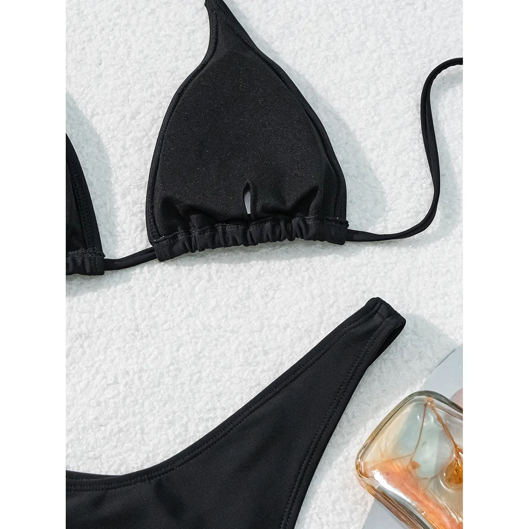Mit langen Ärmeln, rückenfreiem Bikini, Damen-Badebekleidung, dreiteiliges Bikini-Set, Badeanzug, Badebekleidung, Schwimmbekleidung V5641 – Detail 24