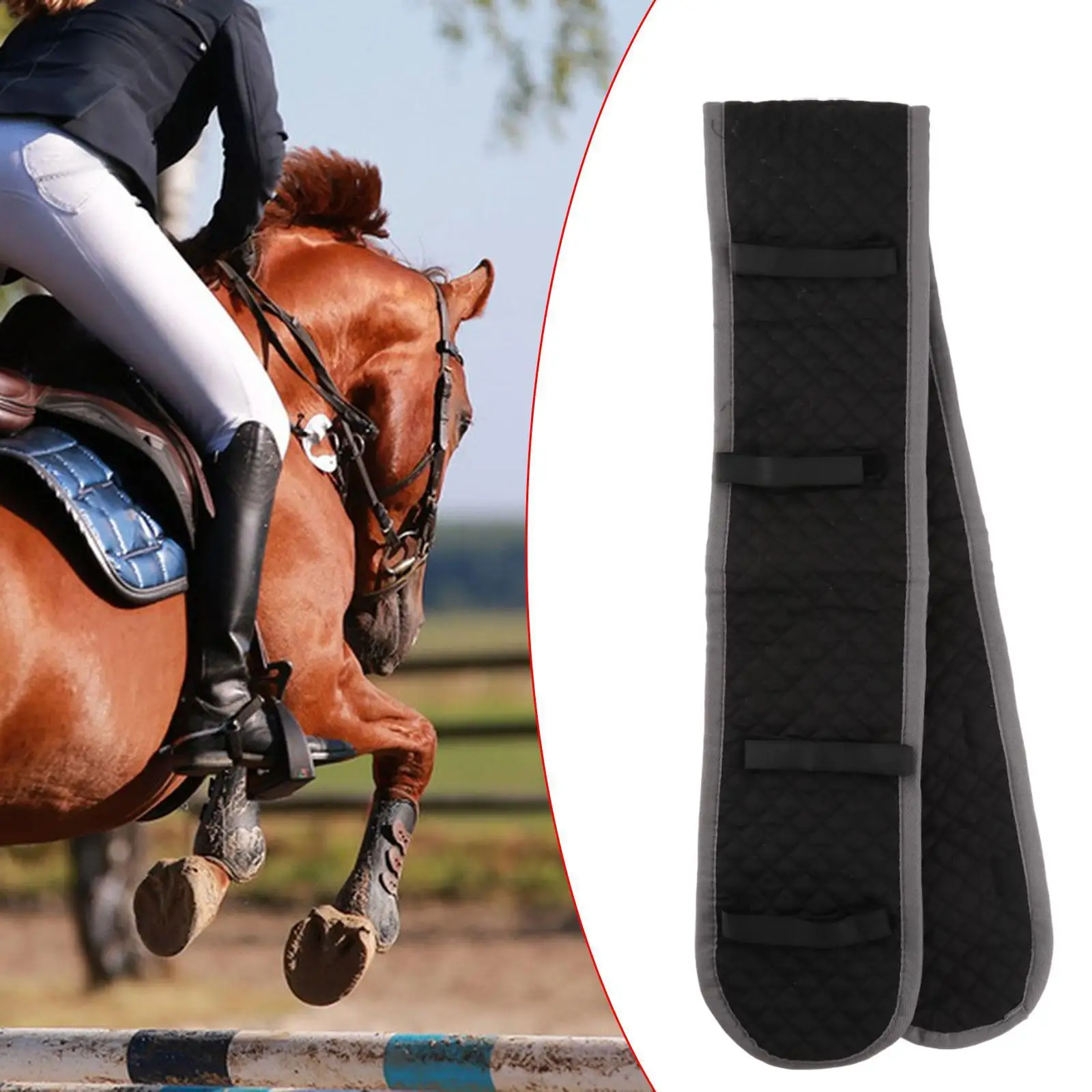 Horse Girth Horse Riding Portable Anti Slip Outdoor Sport Horse Saddle Girth