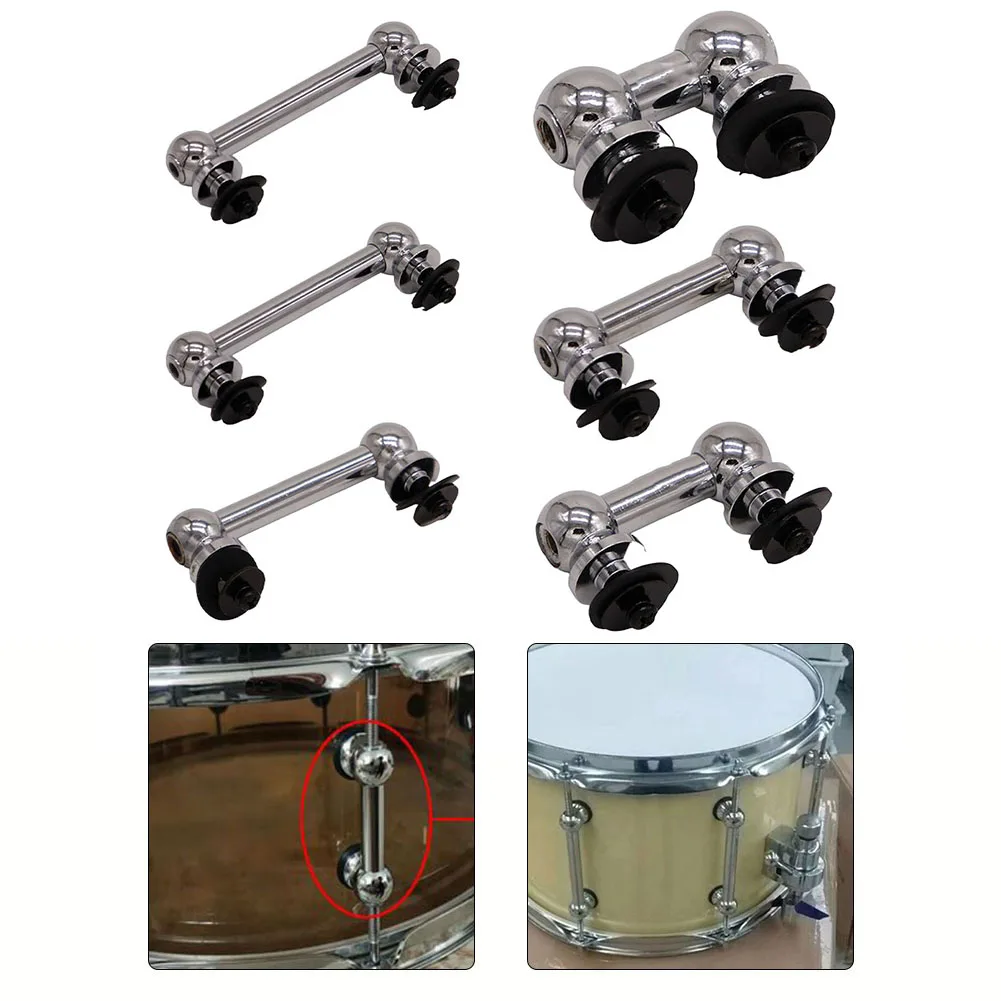 Sleek And Functional One Side Snare Drum Lugs With Matching Screws And Washers Available In Six Sizes                    New