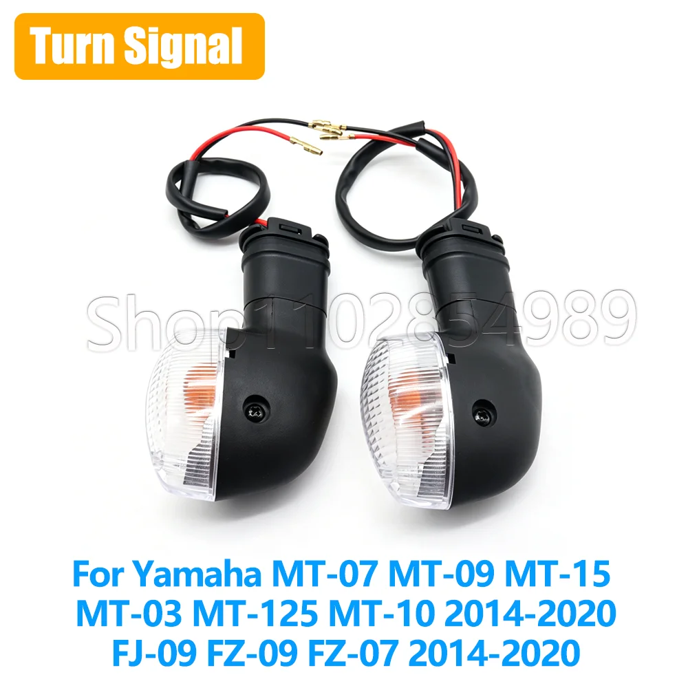 Turn Signal Light For Yamaha MT-07 MT-09 MT-15 MT-03 MT-125 MT-10 FJ FZ 09 07 Motorcycle Flashing Indicator Directional Blinker