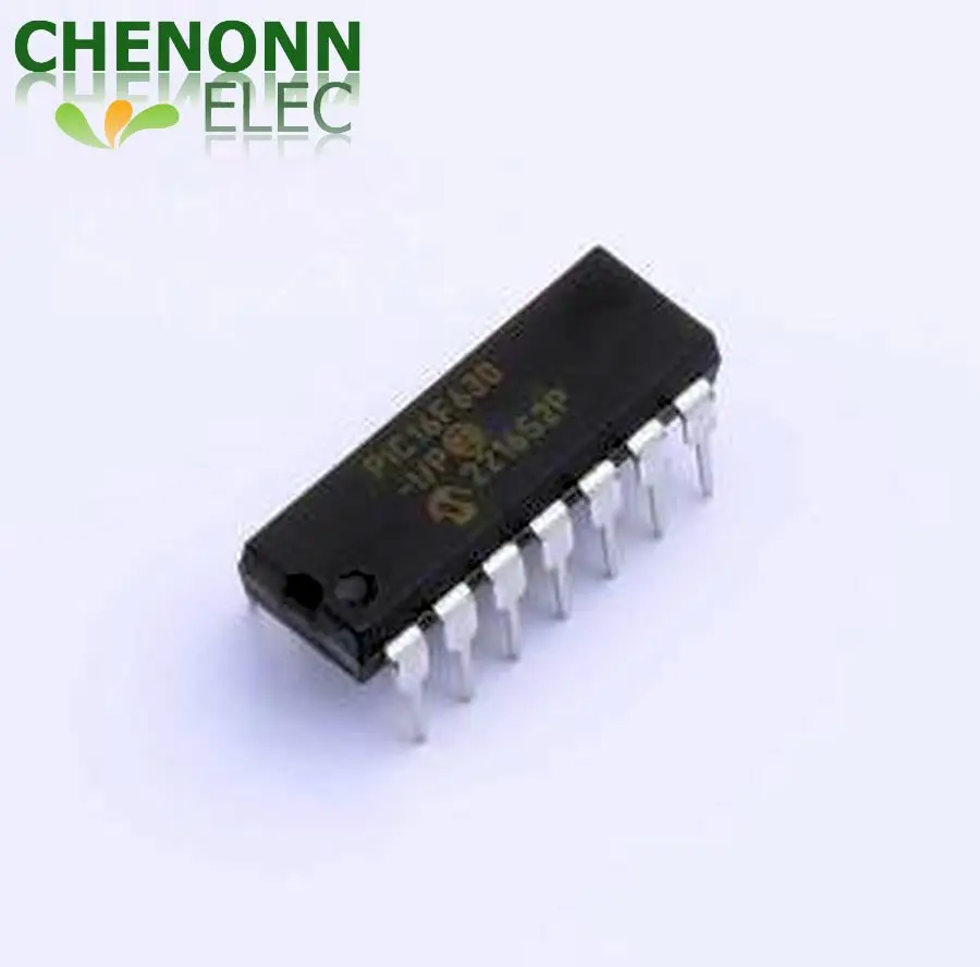 10PCS/LOT PIC16F630-I/P (Microcontrollers)