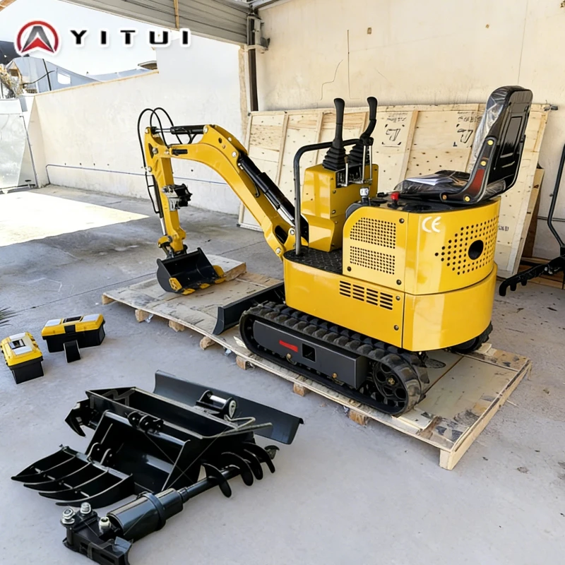 

2026 New Customized Mini Excavator 1.5ton Powerful Engine Mini Digger Euro 5 Kubota Engine With Multiple Attachments For Home