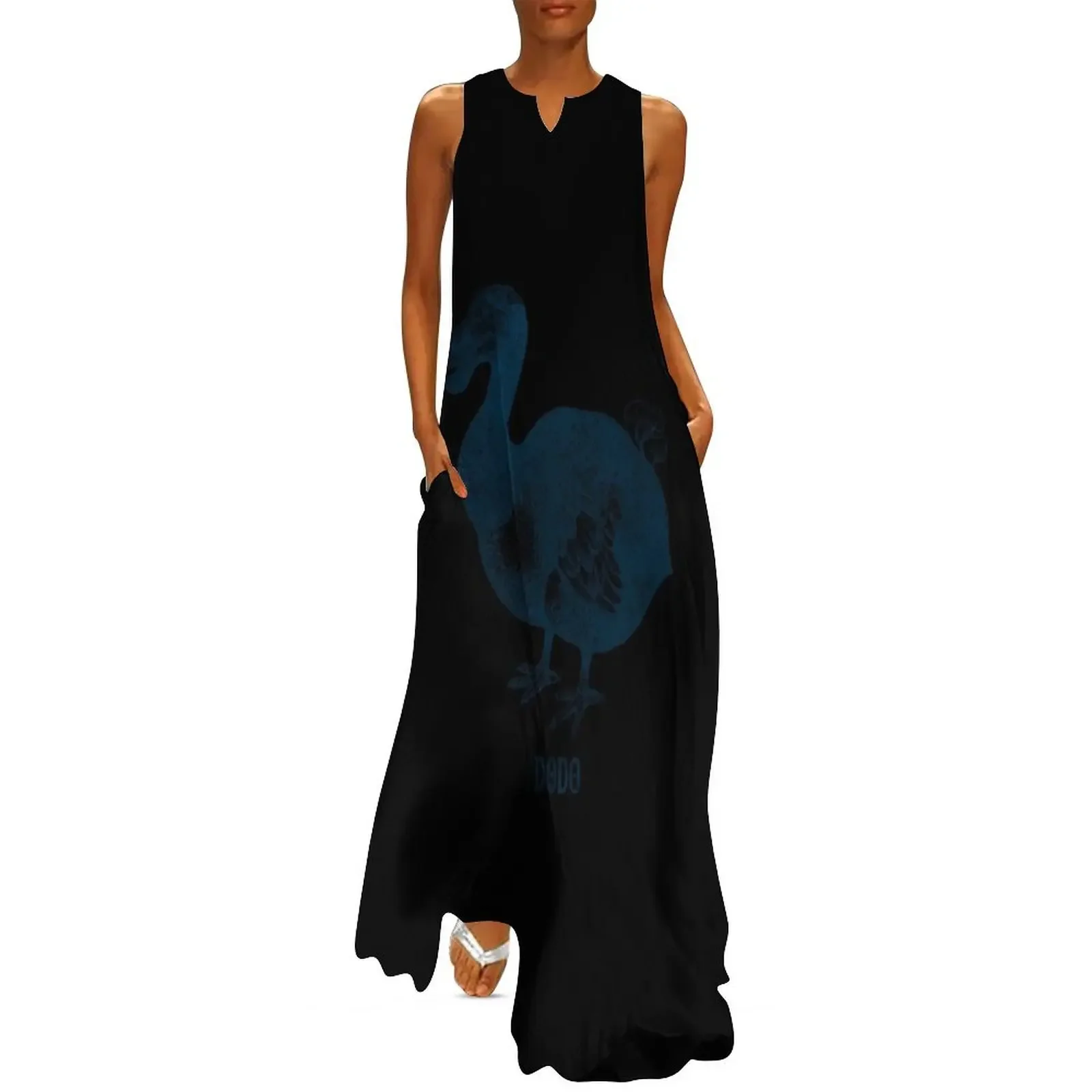 

Love Dodo Bird Cute Design Long Dress women's elegant loose dresses women dress Female clothing Dress