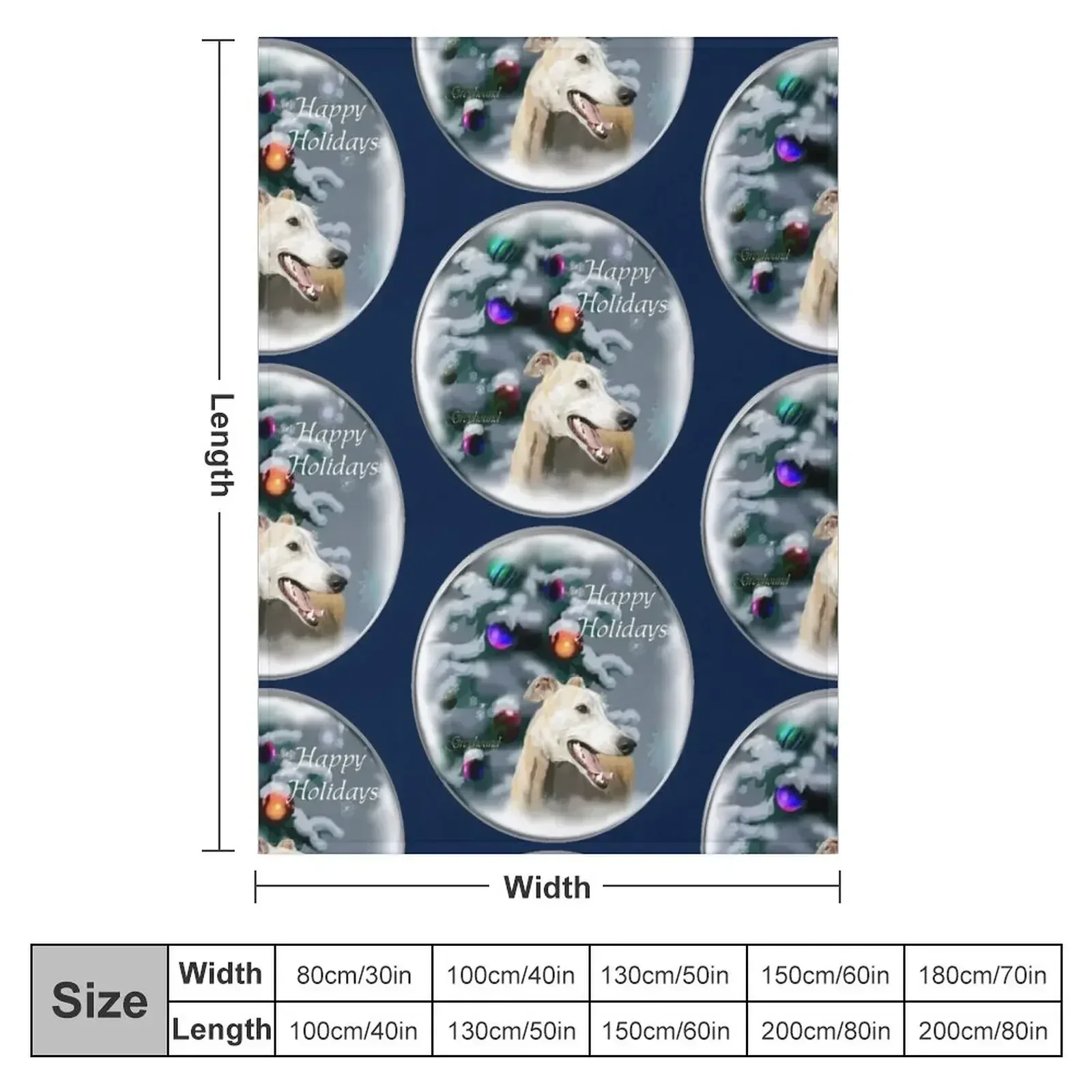 Greyhound Lovers Christmas Gifts Throw Blanket couch cozy soft plush fuzzy picnic outdoor blanket