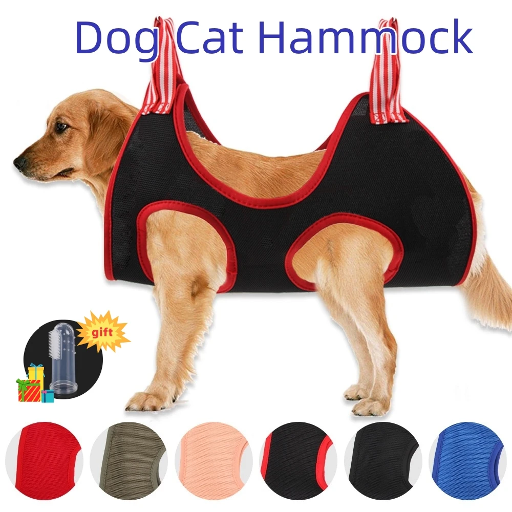 Hamac de toilettage pour chien et chat, sac de bain pour couper les ongles, anti-rayures, sac de retenue, fournitures pour animaux de compagnie,