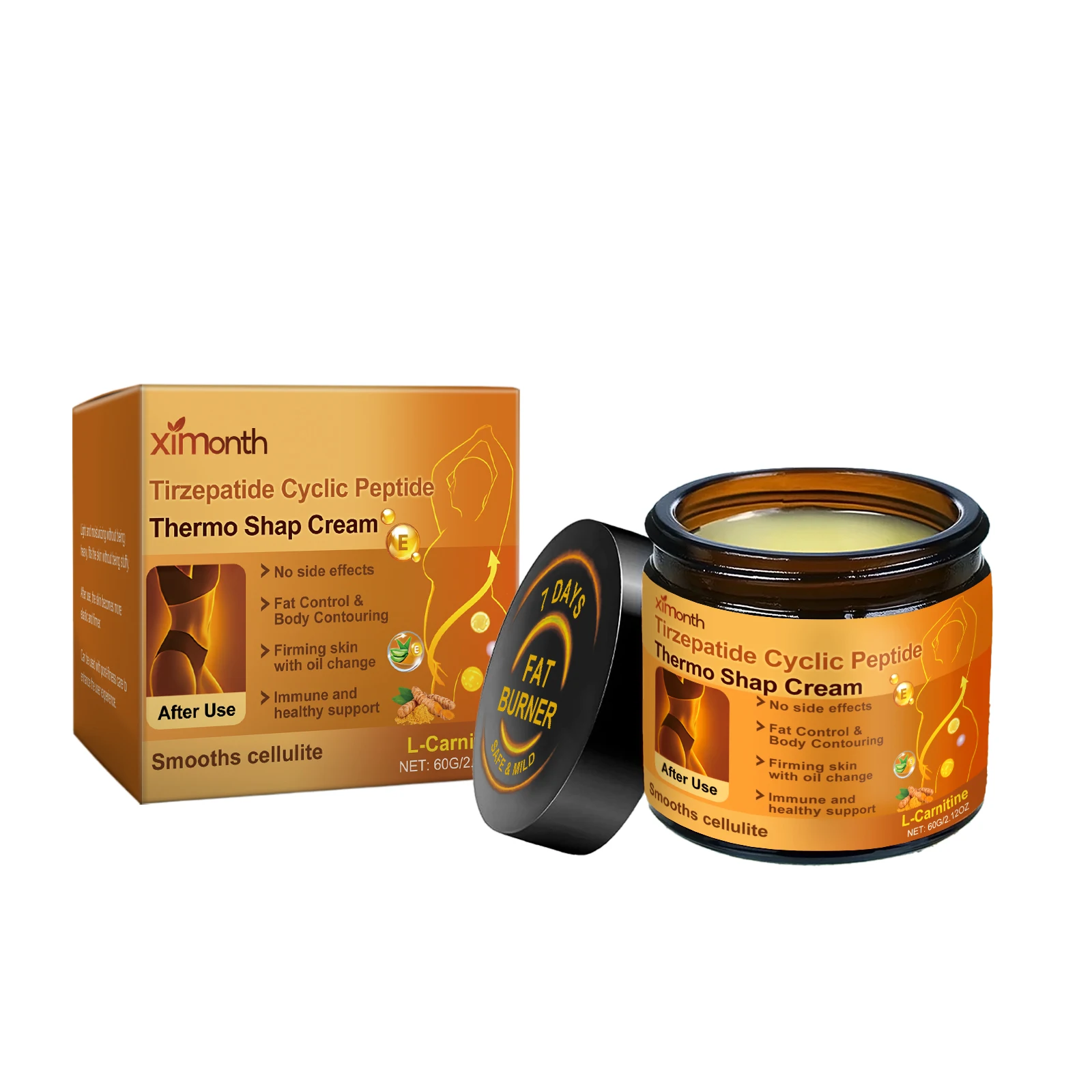 Fat Burner Cream Anti Cellulite Firming Belly Leg Body Weight Loss Fitness Shaping Moisturizing Nourish Massage Slimming Cream view 2