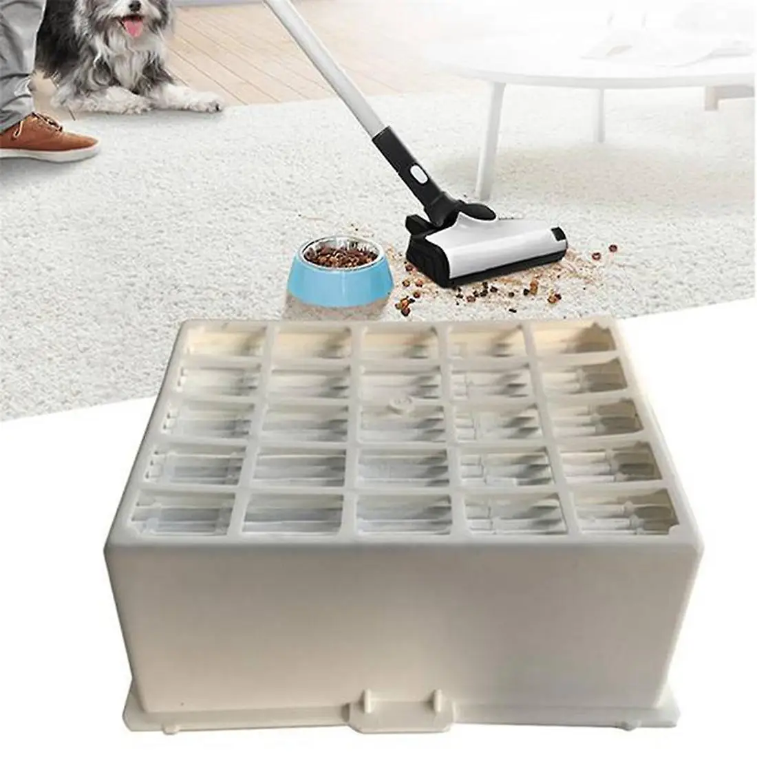 2 Pcs Replacement Hepa Filter For Bosch Gl-10 Gl-40