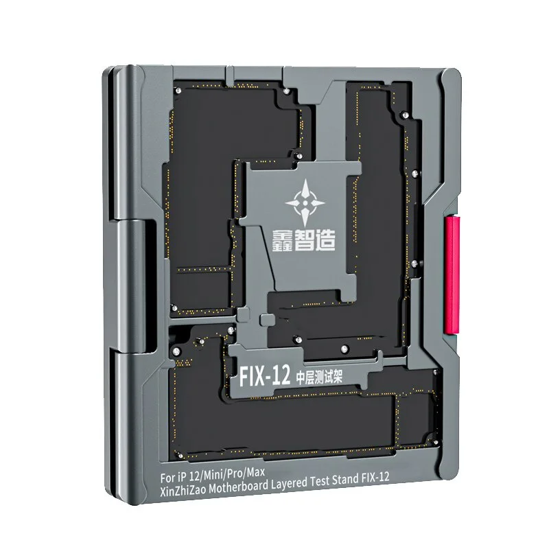 XINZHIZAO Fix-12 4 In 1  Motherboard Layered Test Holder for IPhone 12 Mini Pro Max