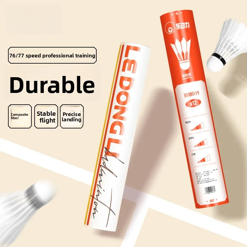 volani-da-badminton-ledongli-12-pezzi-serie-queen's-in-fibra-a-doppia-combinazione-durabilita-base-esclusiva-online