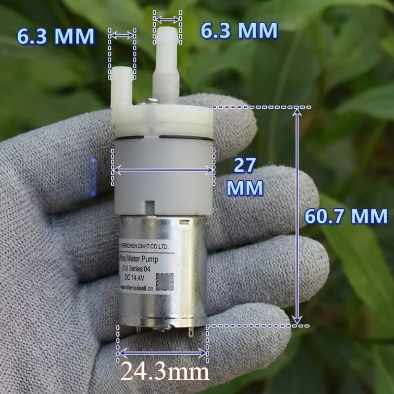 DP-2V Series 04 DC 12-24V 370 Self-priming Suction Diaphragm Small  Water Pump DIY Dispenser Tea Table Coffee Machine