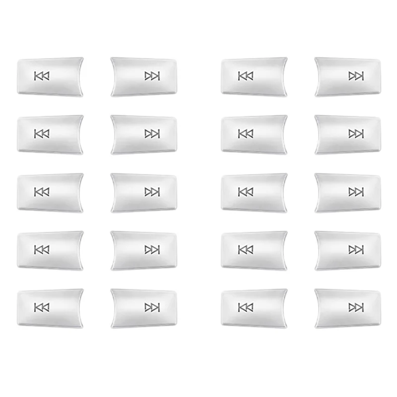 

20X автомобильные мультимедийные кнопки регулировки громкости, декоративные наклейки, чехол для Mercedes Benz C E Class W204 CLS GLK ML350 C180 E260