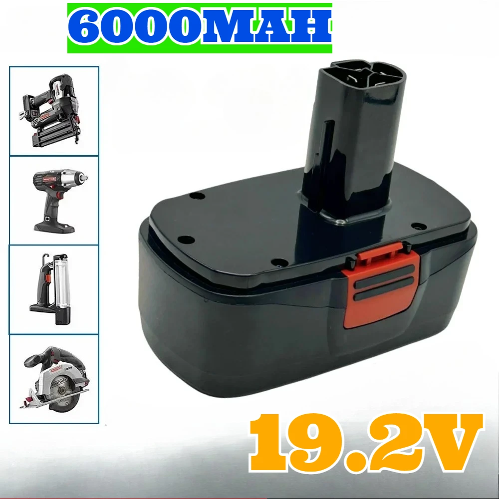 

6.0Ah 19.2V Lithium ion Battery Replacement for Craftsman 19.2 Volt Battery XCP DieHard PP2011 PP2030 130156001130279005