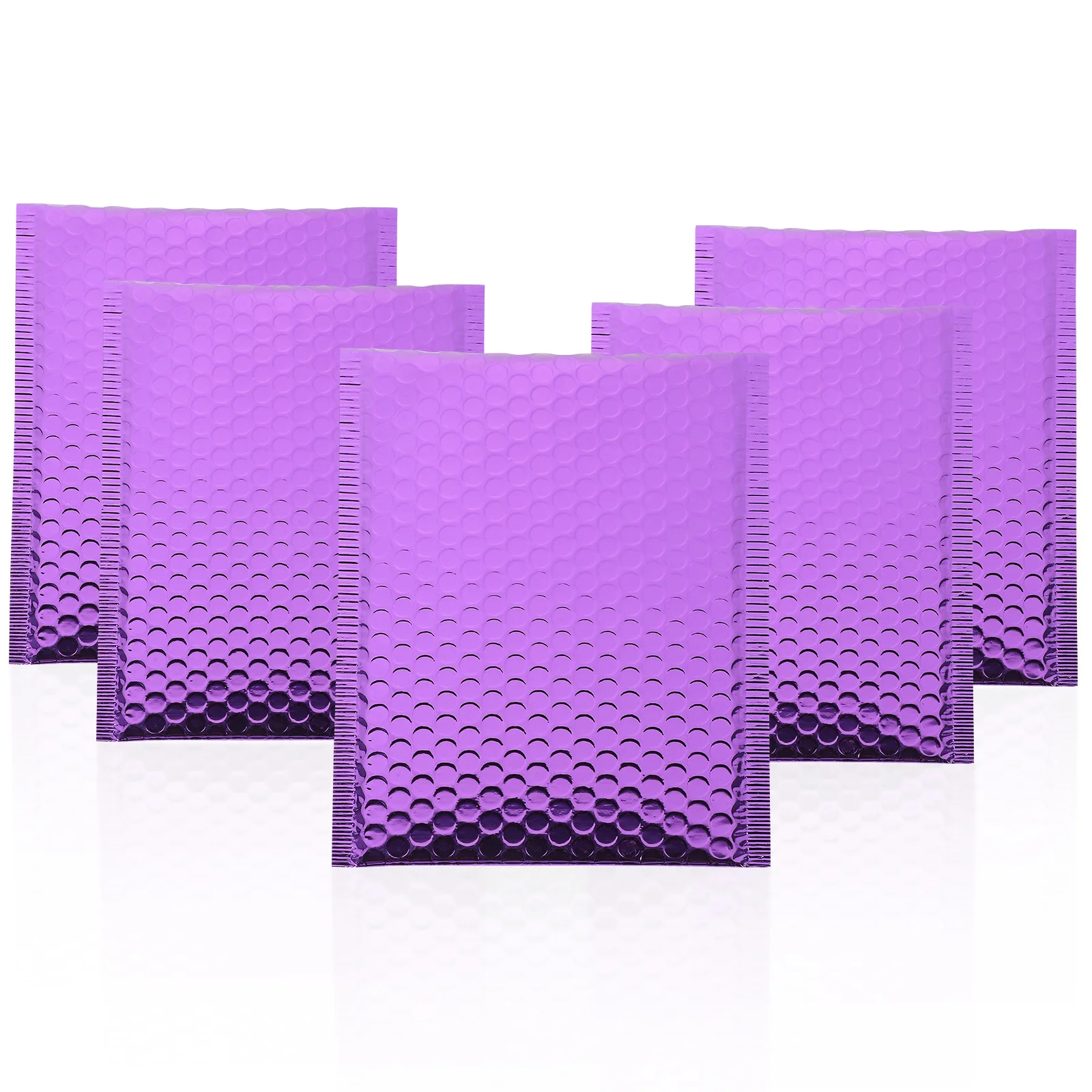 10Pcs Professional Bubble Mailers Multi-Function Self Seal Padded Shipping Envelopes Protective Bags Purple Bubble Mailers