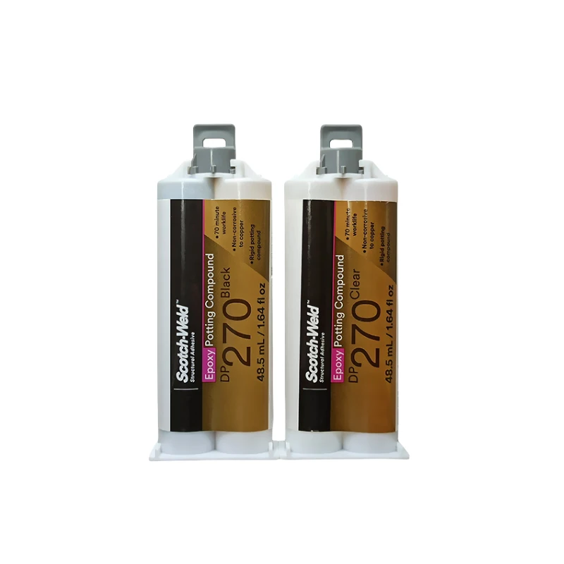 سكوتش ويلد الايبوكسي بوتينغ مجمع DP270 أسود/شفاف الايبوكسي بوتينغ مجمع الراتنج الغراء كاتب كيت راتنجات الايبوكسي 48.5 مللي
