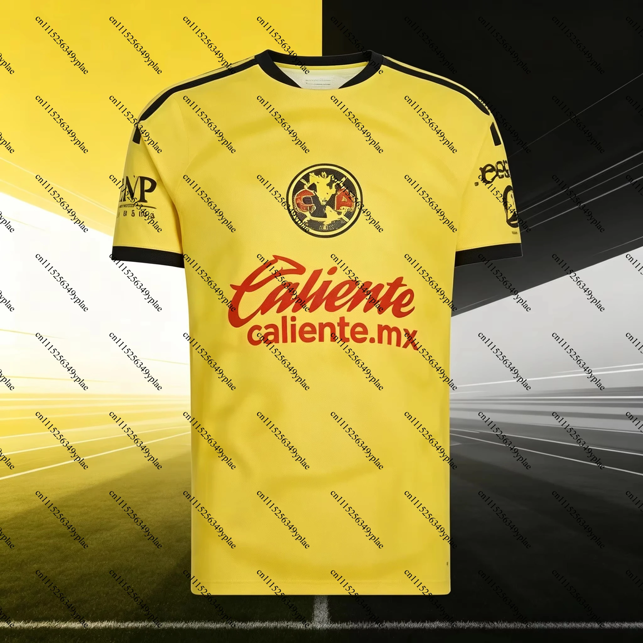 2026 Club América 3D Print Football Jersey Men Women Summer Sports Oversize T-shirt Breathable Quick Drying Streetwear Clothing