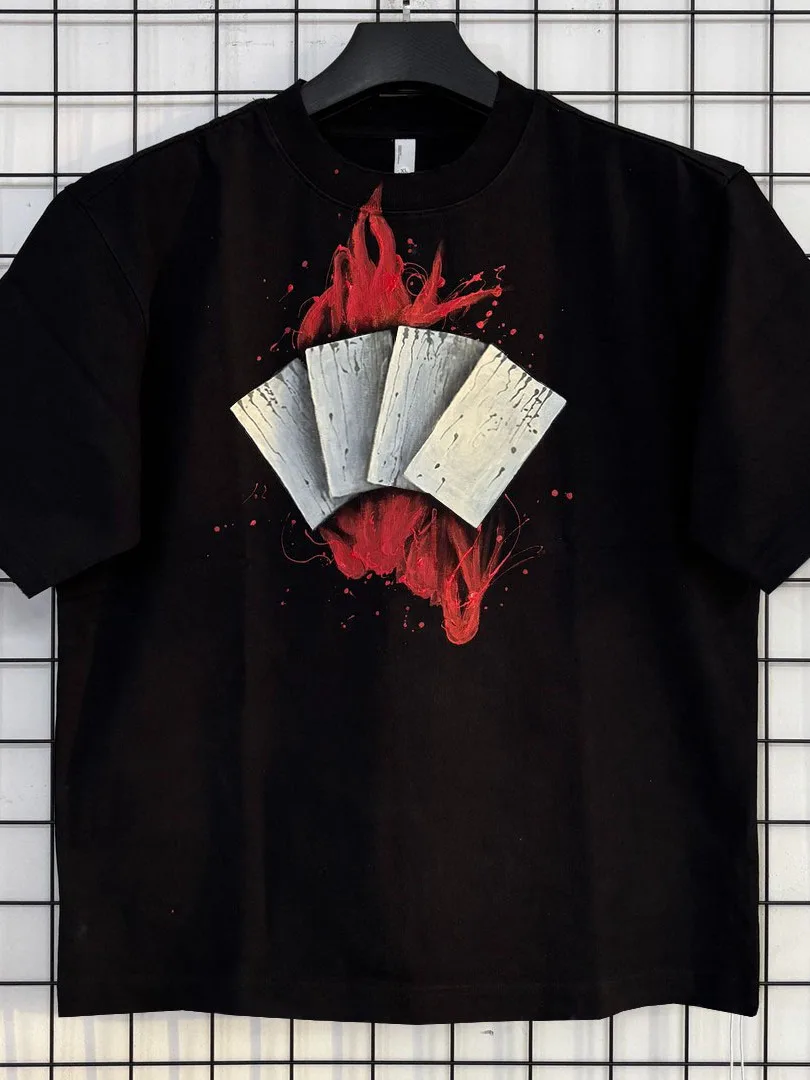 t-shirt-da-uomo-a-maniche-corte-dipinta-a-mano-serie-dark-poker-creativa-in-cotone-puro-pesante-350g-stile-estivo-ampio-e-personalizzato