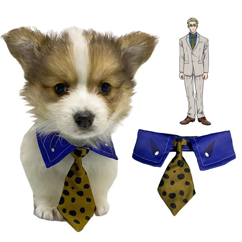 

Nanami Kento Pet Cosplay Tie Pet Wear Cute Cat Collar Anime Cartoon Cat Dog Cosplay Dress Up Supplies Halloween Party Accessory