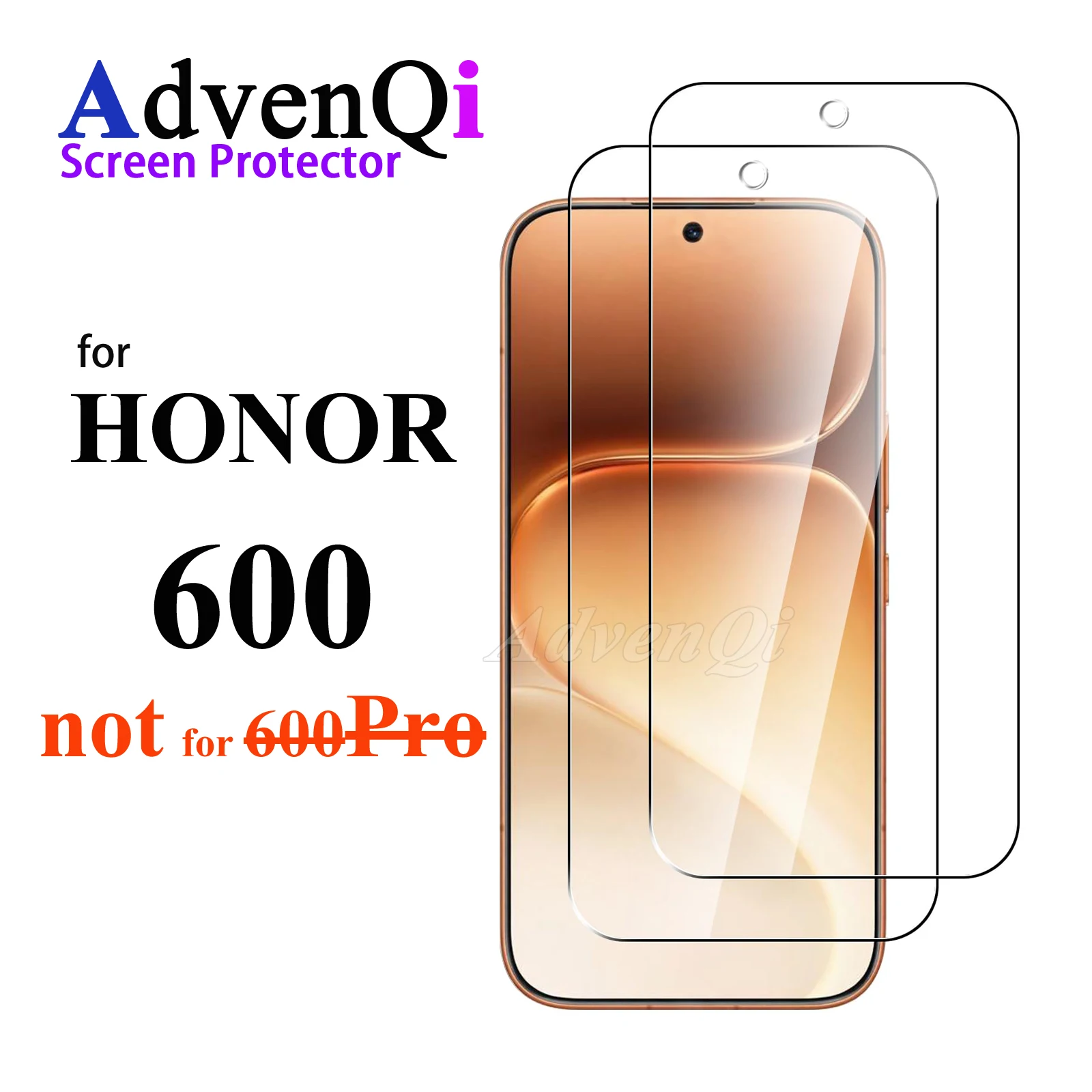 Screen Protector For Honor 600 6.57 Inches Tempered Glass HD 9H Transparent Clear Anti Scratch Case Friendly