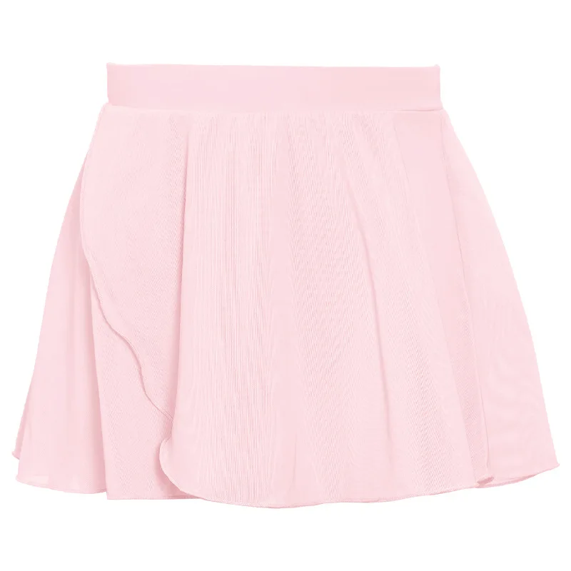 1 unids/lote, mini falda de baile de ballet de gasa a la moda para niños, falda de cintura elástica sólida para mujer