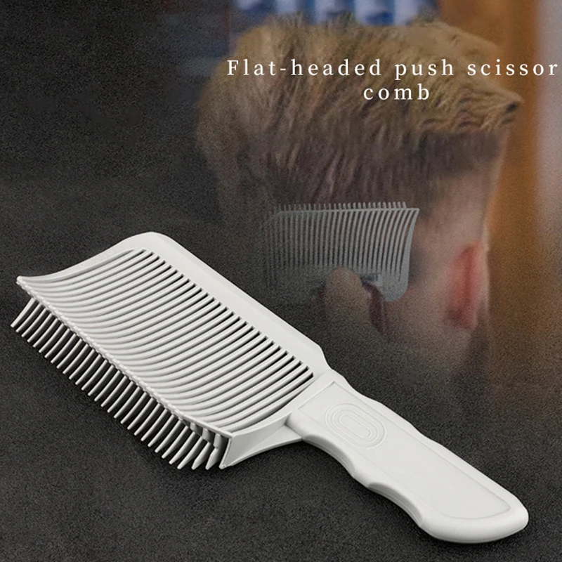 

Fading Comb Professional Barber Clipper Mix Flat Top Hair Cutting Comb For Men Heat Resistant Fade Brush