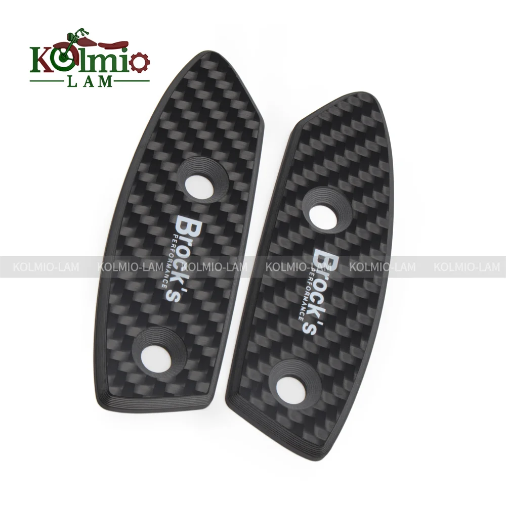 الكربون الألياف دراجة نارية مرآة الرؤية الخلفية كتلة قبالة قاعدة لوحة صالح ل 1999 - 2025 سوزوكي هايابوسا GSX1300R GSXR1300 2024 2023 22