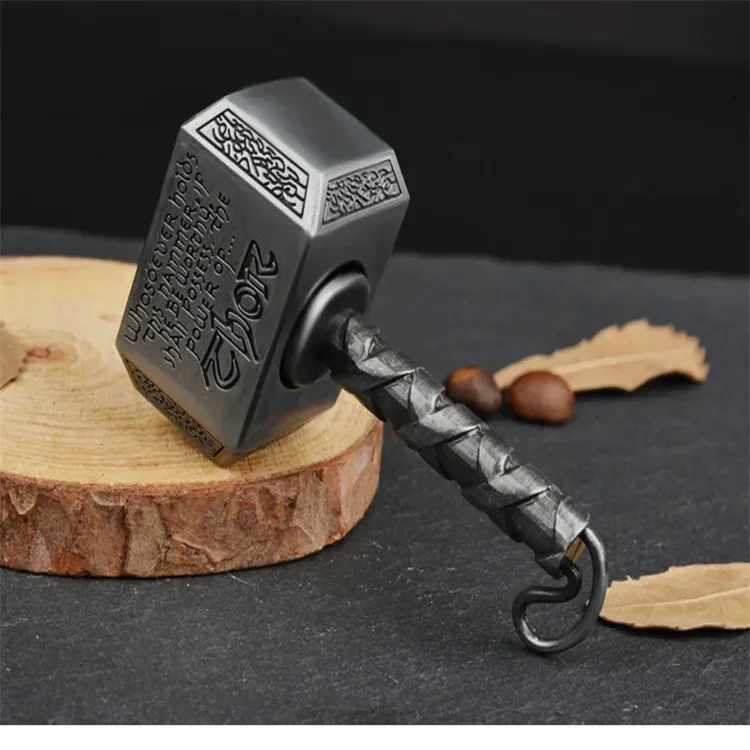 Thor's Hamer Hand Fidget Spinner Metalen Tol Tip Gyro EDC Stress Relief Speelgoed Vingertop Anti angst Voor Kinderen