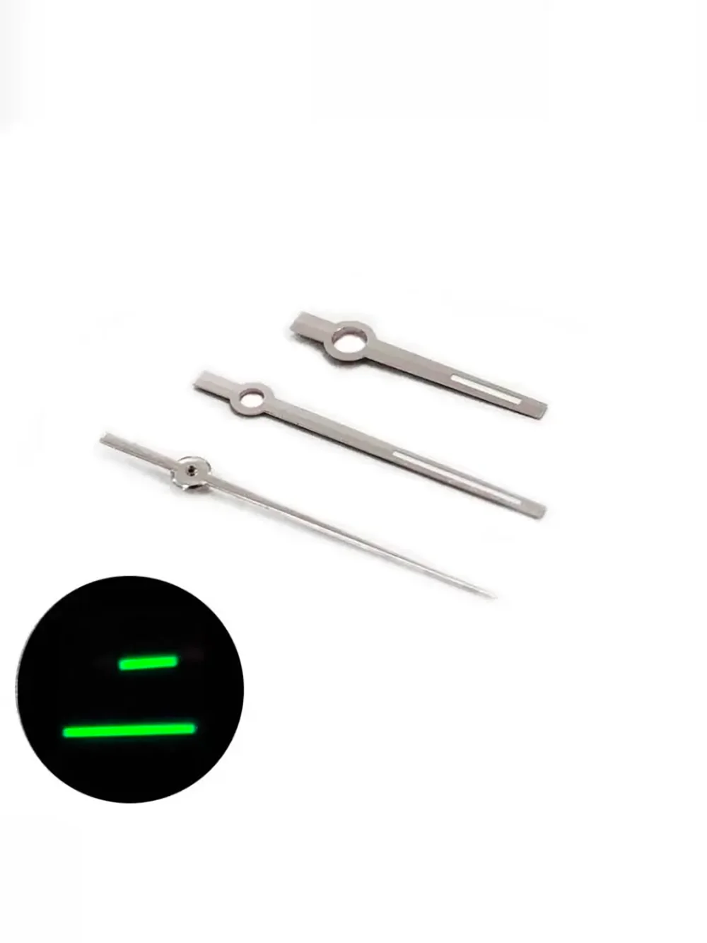 

Watch Accessories Watch Hands with Green Luminous Suitable for 16233 16234 Series 3135 Movement Hour Minute Second Hands