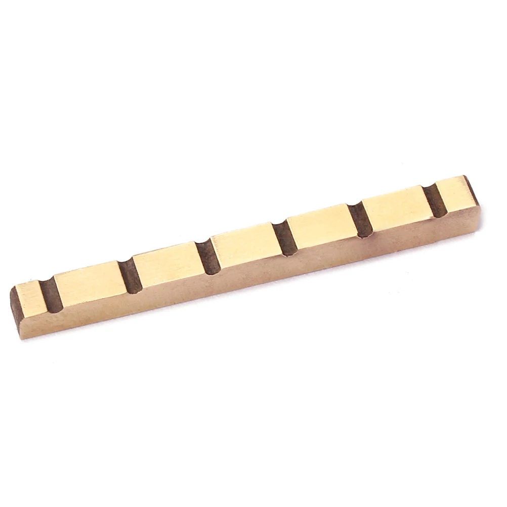 

Copper Pillow Guitar Nut Replacement Slotted Brass Nuts Electric Bass String Parts Accessories Metal Components Tonal Link
