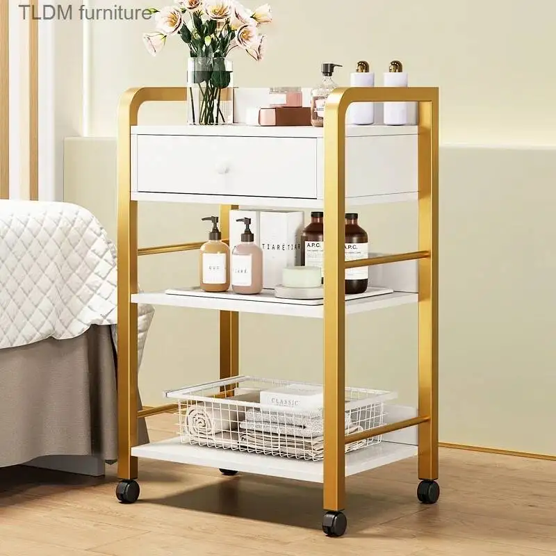 Barber Make Furniture Trolley Hairdresser Trolley Lash Tattoo Salon Spa Cosmetic Up Wozek Narzedziowy Salon Manicure Salon WKST