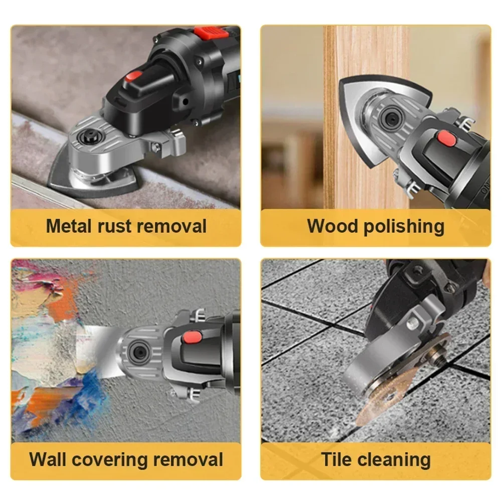 1 Set Angle Grinder Conversion Universal Head Adapter M10 Thread For 100 Type Angle Grinder Polisher Polishing Oscillating Tool