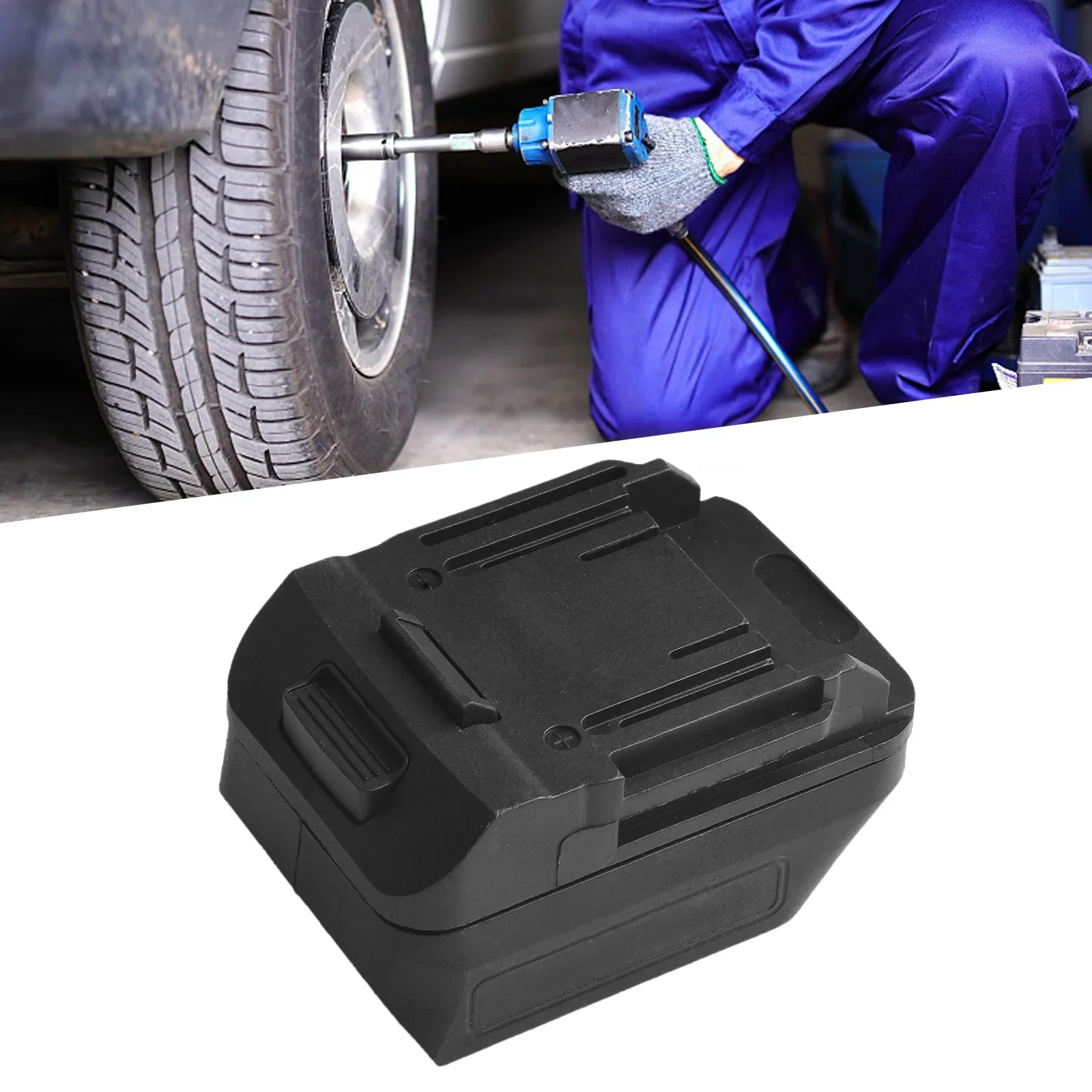 

1PCS For QIMO/For Hulk Battery To For Mta Body Converter Metal/plastic Battery Charger Light Equipment Black