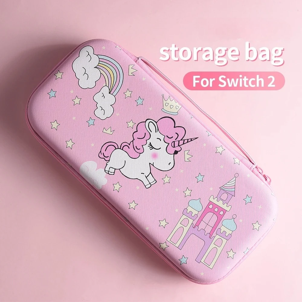 Leather Carrying Case For Switch 2 Switch2 Anti-scratch Portable Storage Bag For Switch 2 Box Protective Cases Game Accessories