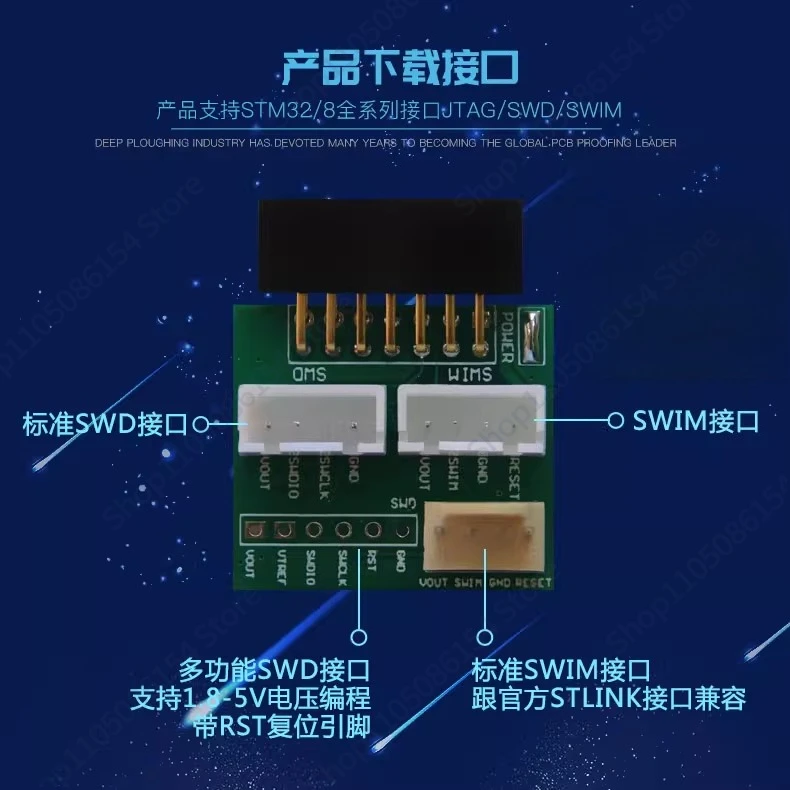 Programator offline STM32 MM32 GD32, programator offline, downloader offline, uniwersalny programator, STM8