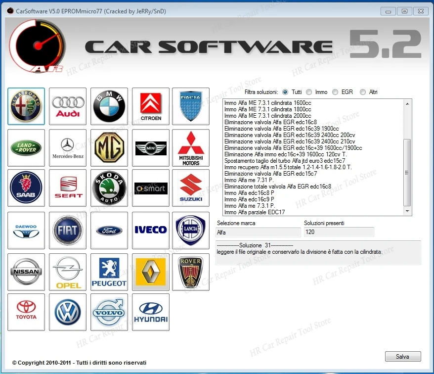CarSoftware 5.2 EPROMmicro77 Oprogramowanie samochodowe 5.2 (Immo Off Start Fix Tool) + Nitro