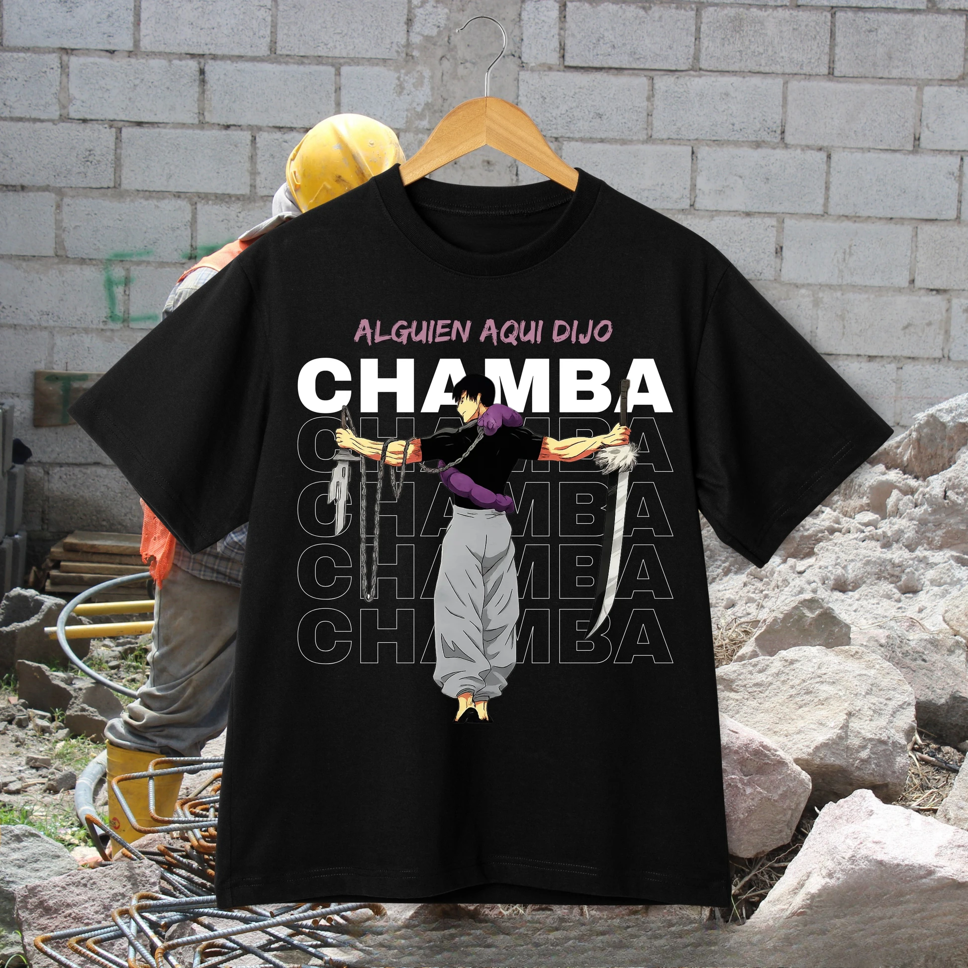 Jujutsu Kaisen Toji Fushiguro Bedrucktes T-Shirt für Herren und Damen, Sommer 2026, Lässiges Y2K Oberteil, Herrenbekleidung – Detail 7