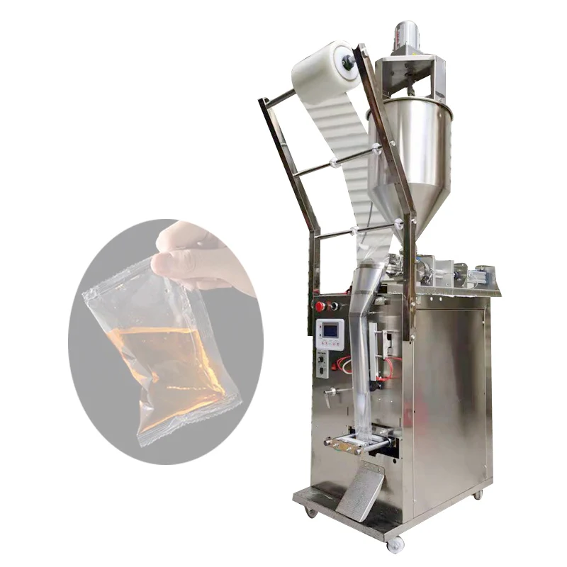 

Quantitative Chili Oil Packing Machine Soy Sauce Paste Liquid Filling Machine Soy Sauce Vinegar Hot Pot Base Packer Machine