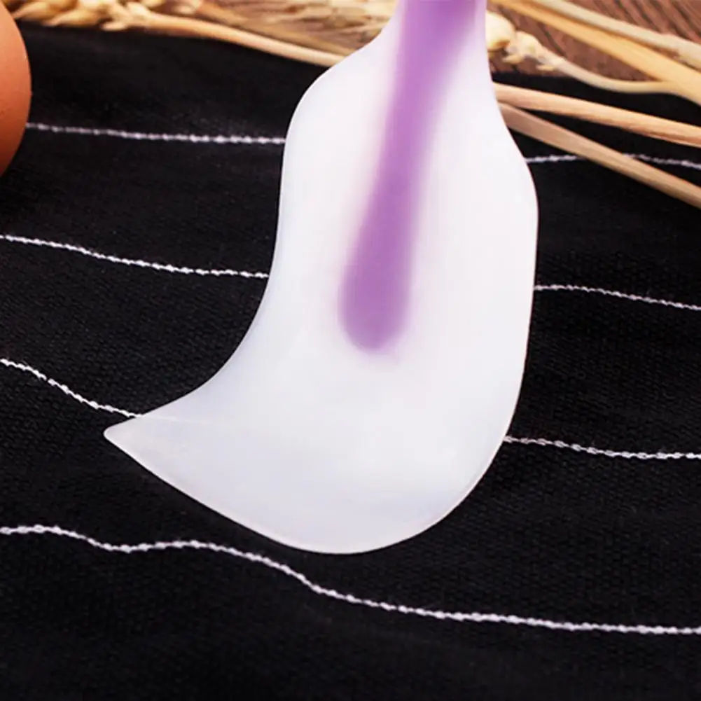 

Cooking Scraper Tool Heat-Resistant Glass Pot Scraper Non-Stick Dishwasher Safe Essential Kitchen Tool for Mixing Spreading